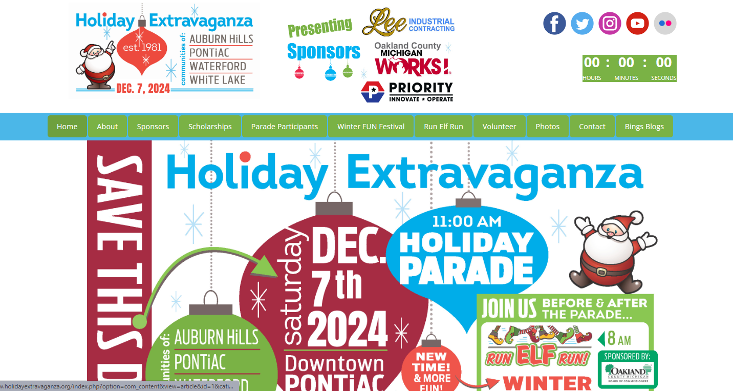 holiday extravaganza